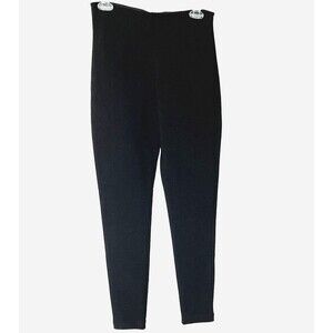 Equestrian brand Women’s Small Black Leggings Made In USA Stretchy Tactel Lycra